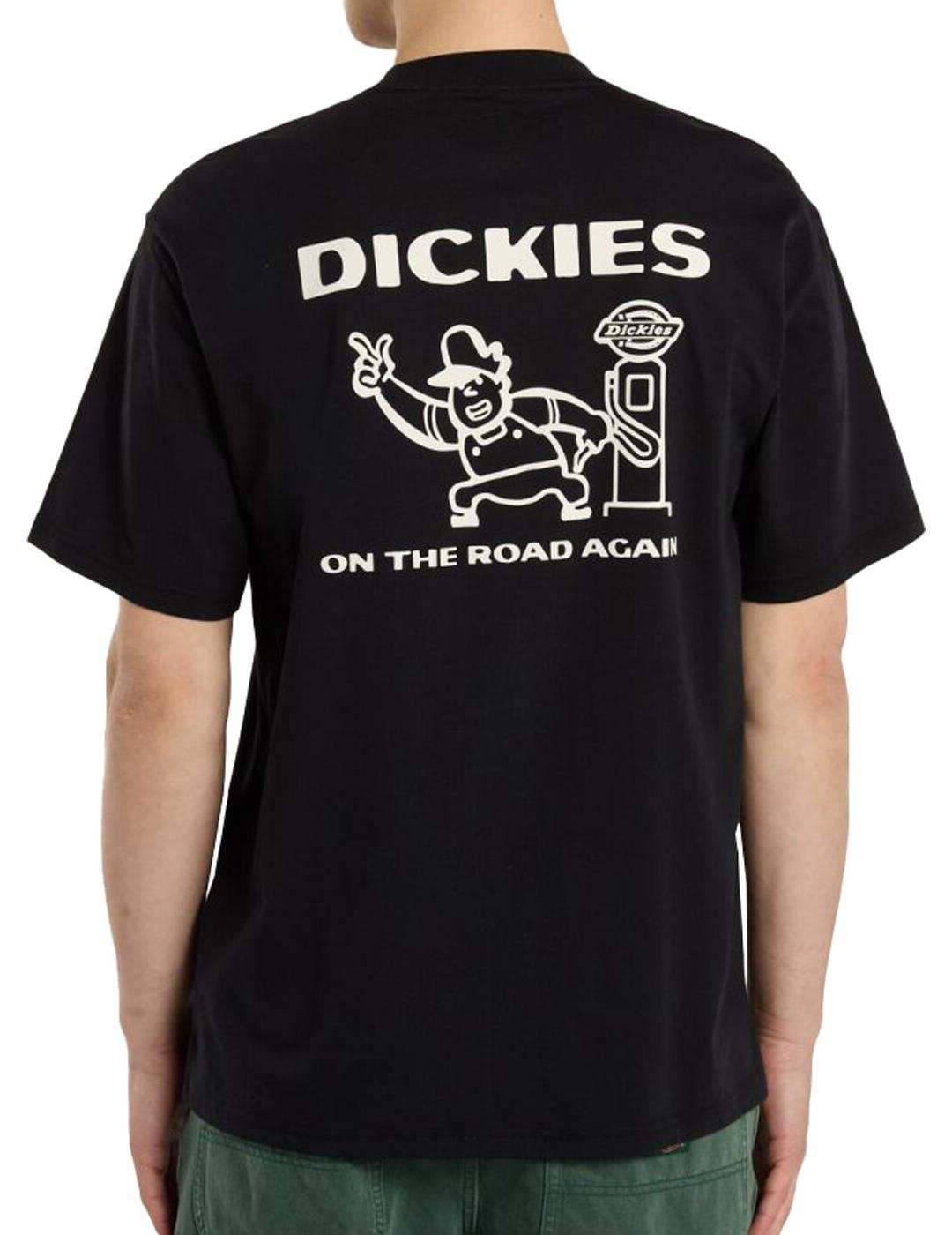DICKIES CAMISETA NEGRA BURNS