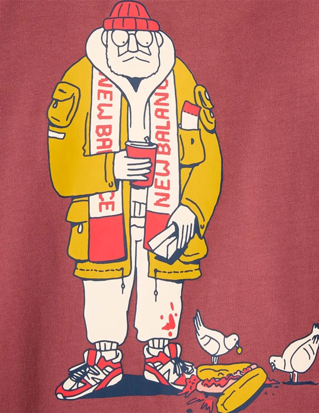 NEW BALANCE CAMISETA ROJA SPECTATOR