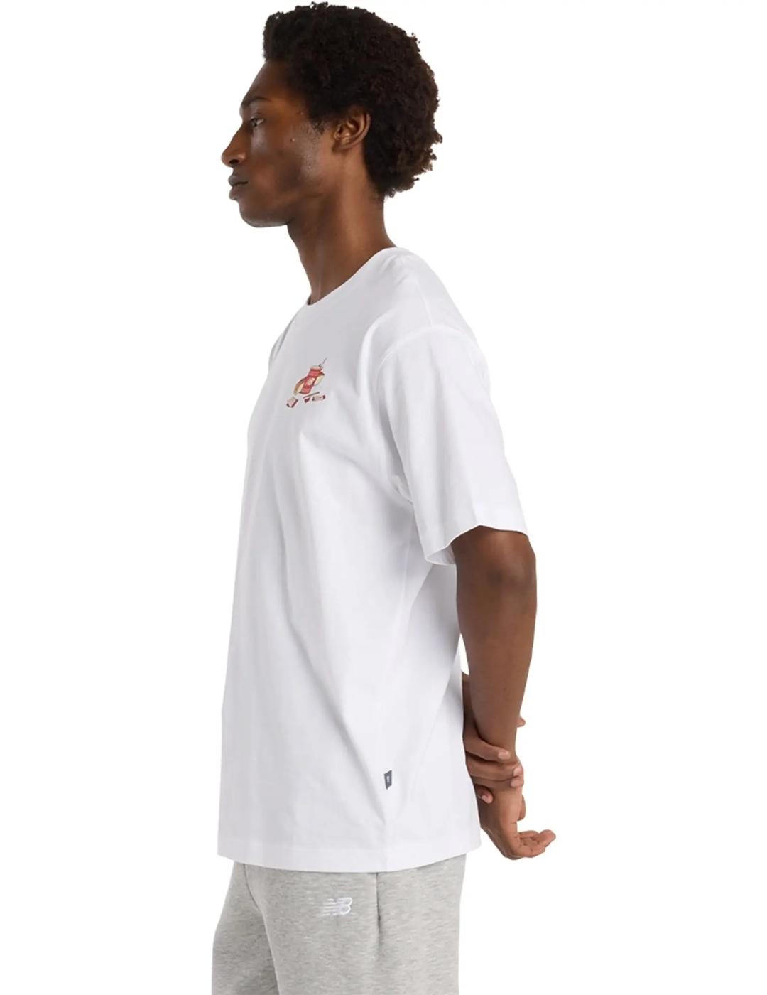 NEW BALANCE CAMISETA BLANCA SPECTATOR