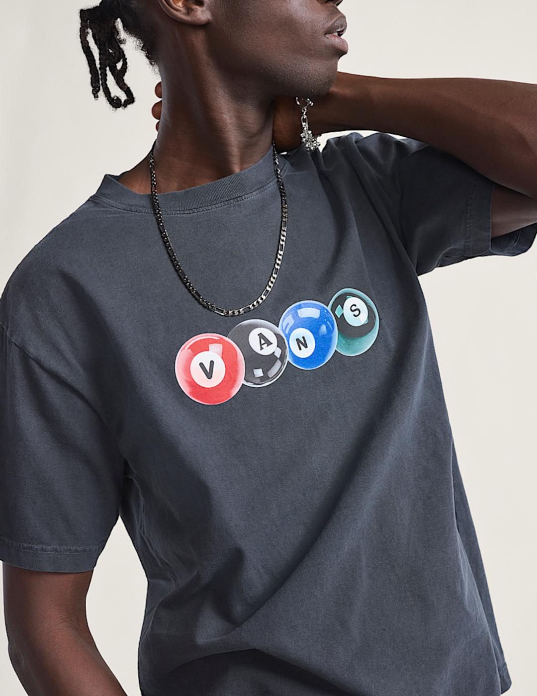 VANS CAMISETA NEGRA BACKSPIN