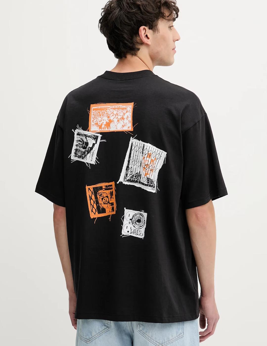 VANS CAMISETA NEGRA PUNK PATCH