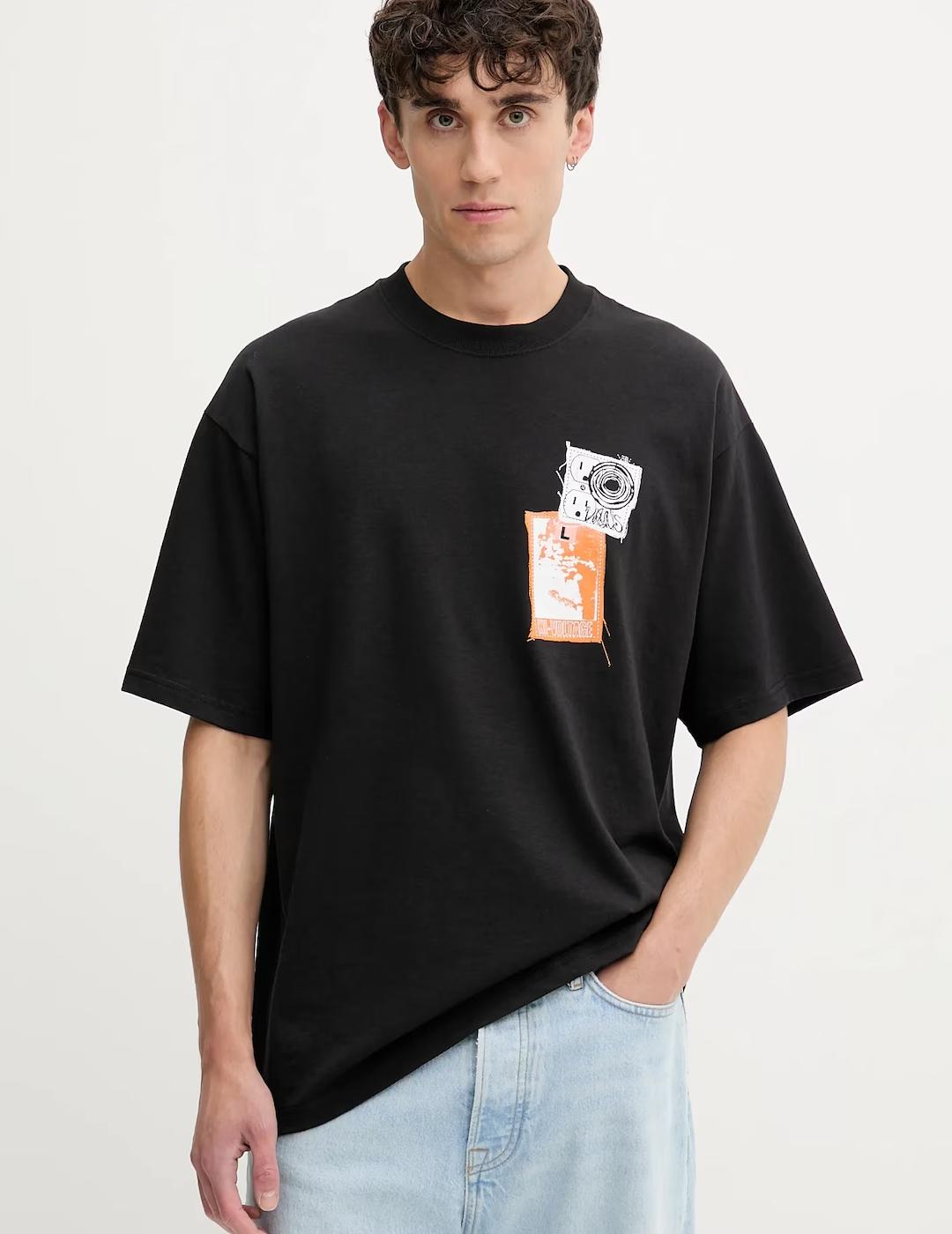 VANS CAMISETA NEGRA PUNK PATCH