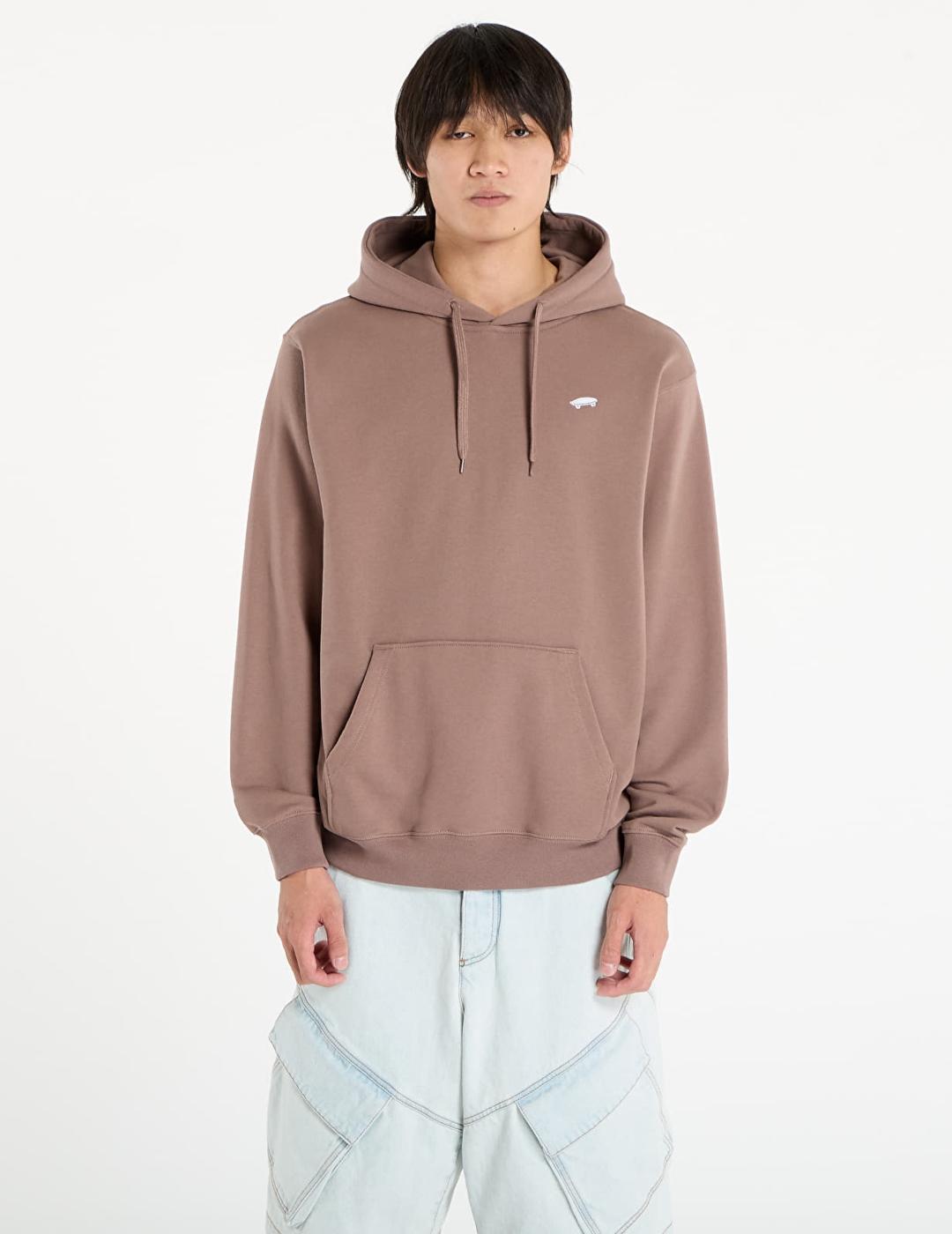 VANS HOODIE LOOSE DEEP TAUPE
