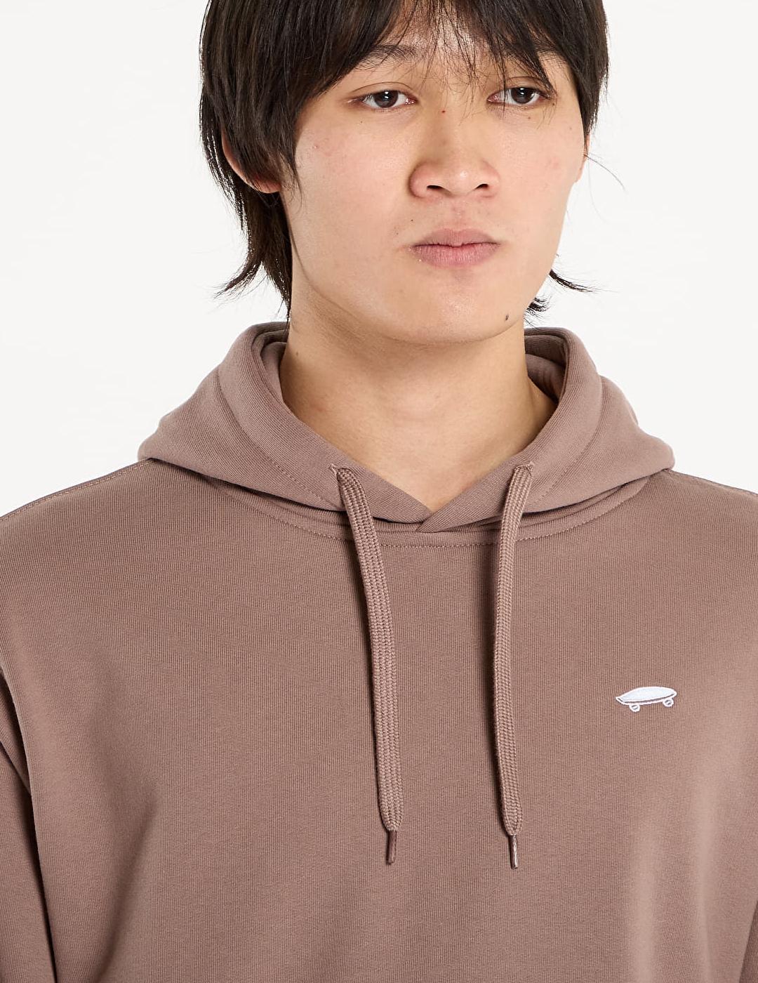 VANS HOODIE LOOSE DEEP TAUPE