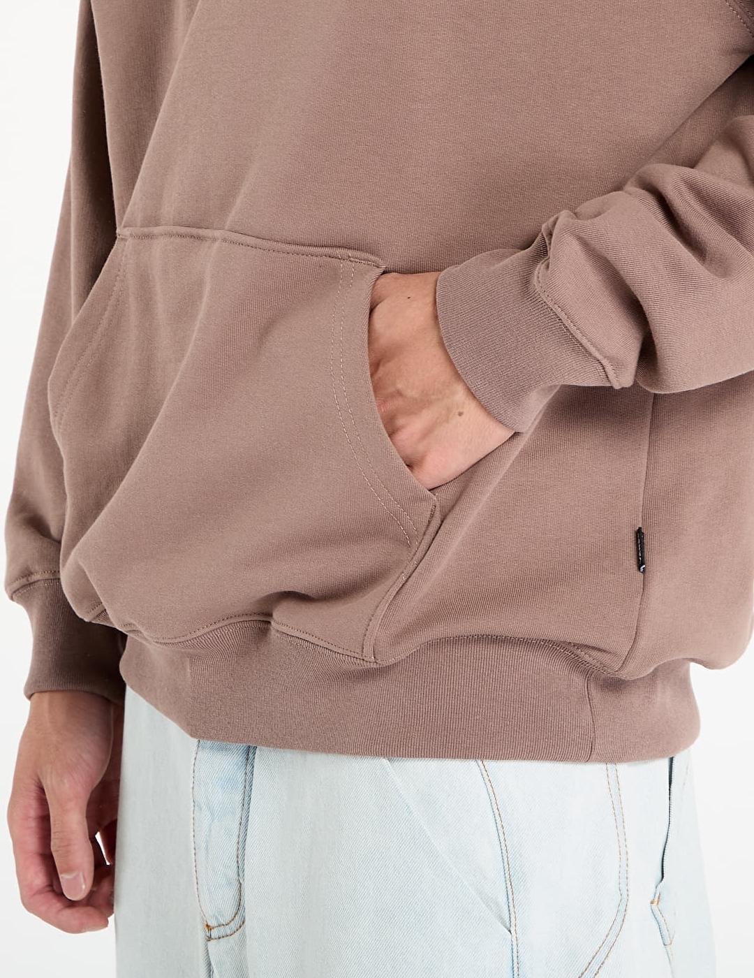 VANS HOODIE LOOSE DEEP TAUPE