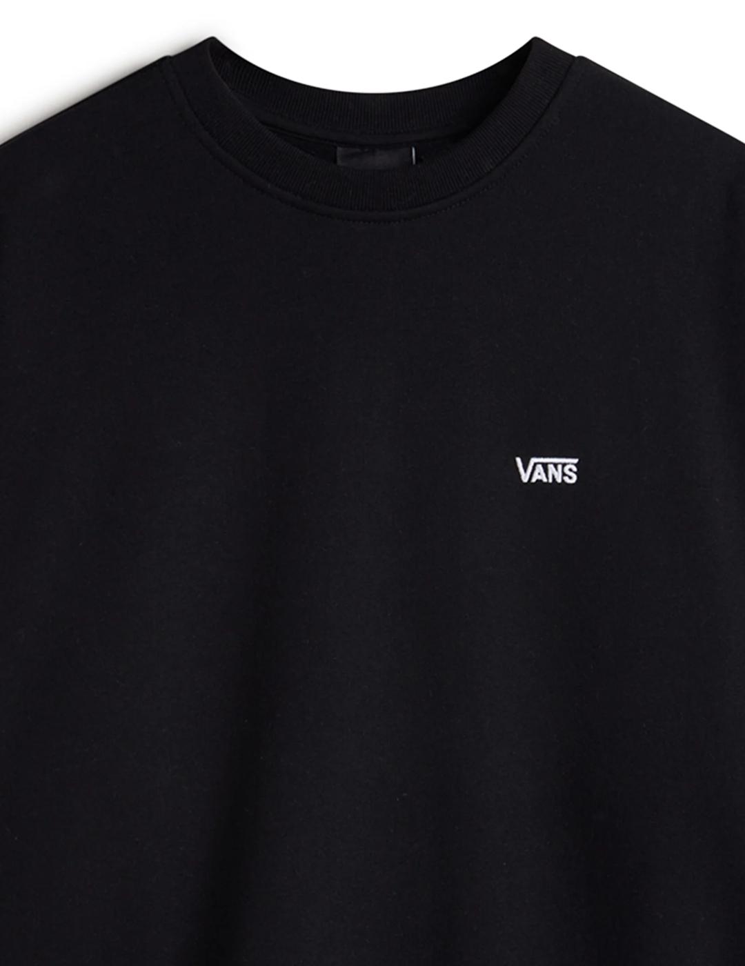 VANS SUDADERA NEGRA LEFT CHEST II LOOSE