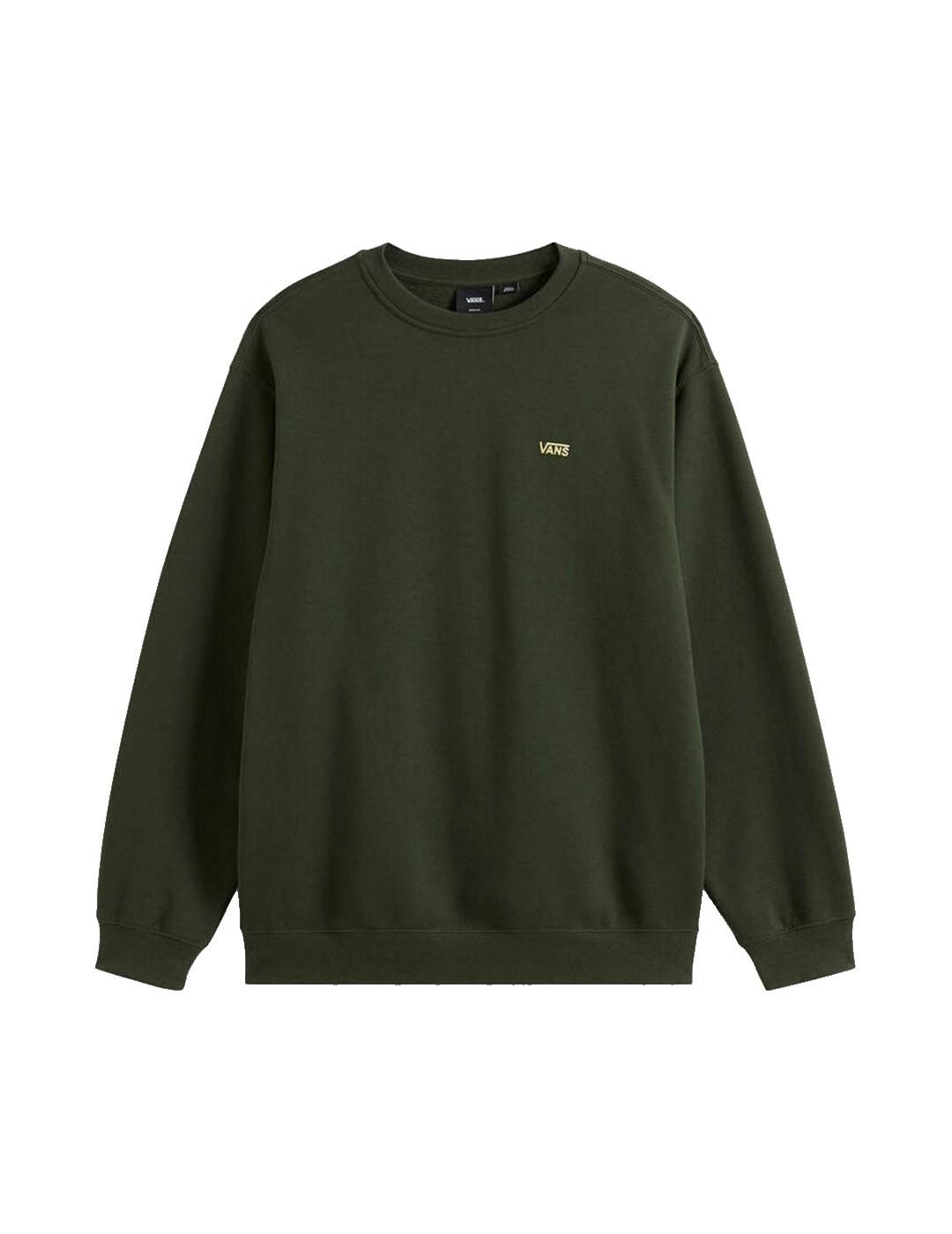 VANS SUDADERA LEFT CHEST II DRIED KELP