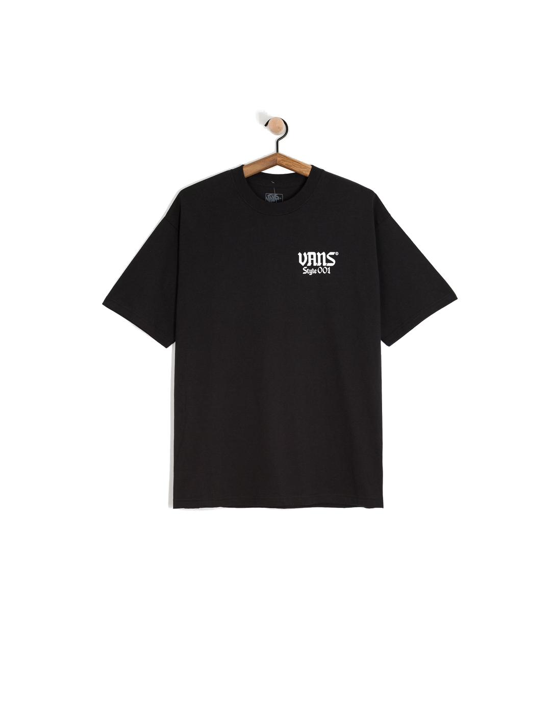 VANS CAMISETA STYLE 001 NEGRA