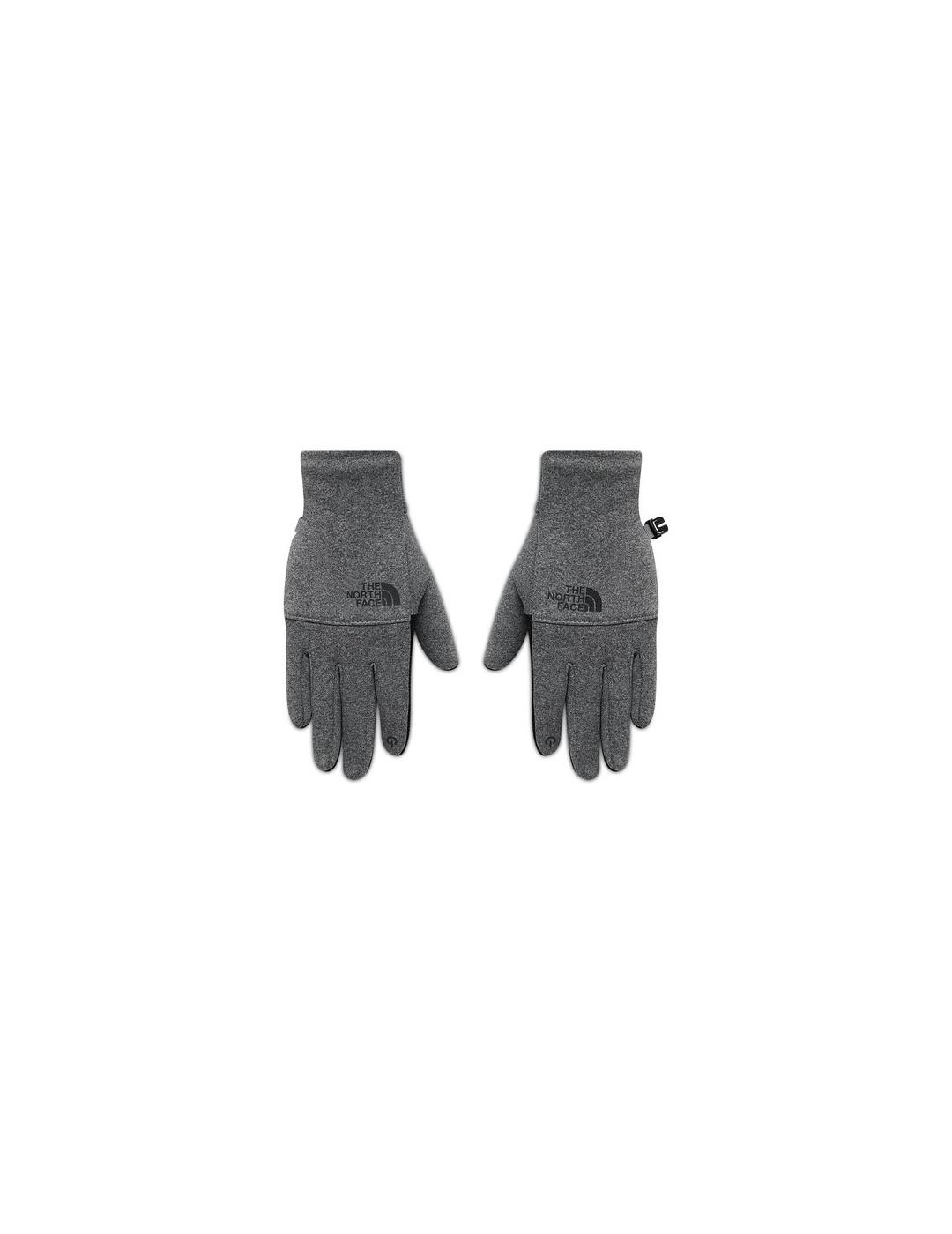 NORTH FACE GUANTES ETIP GRIS OSCURO NEGRO