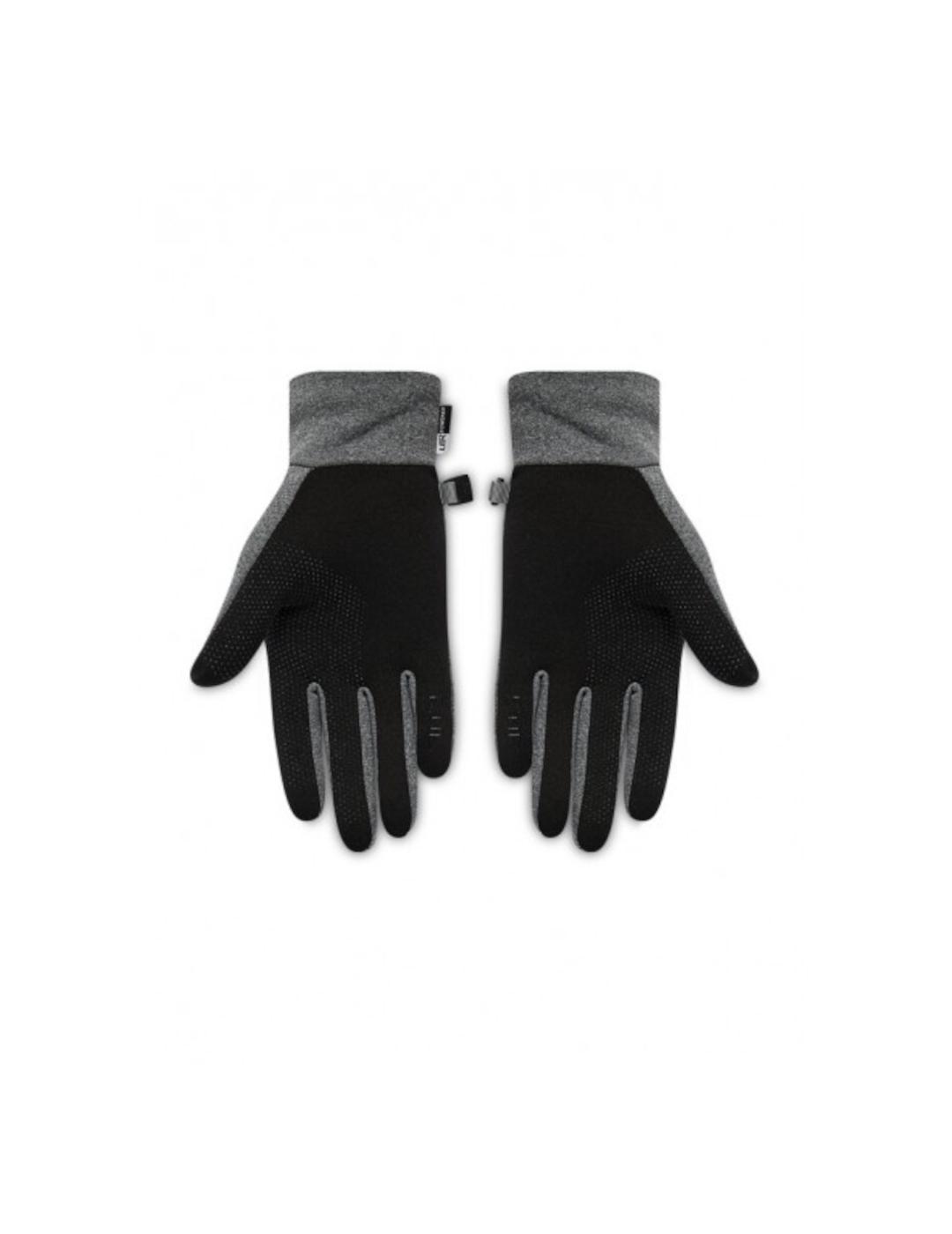 NORTH FACE GUANTES ETIP GRIS OSCURO NEGRO