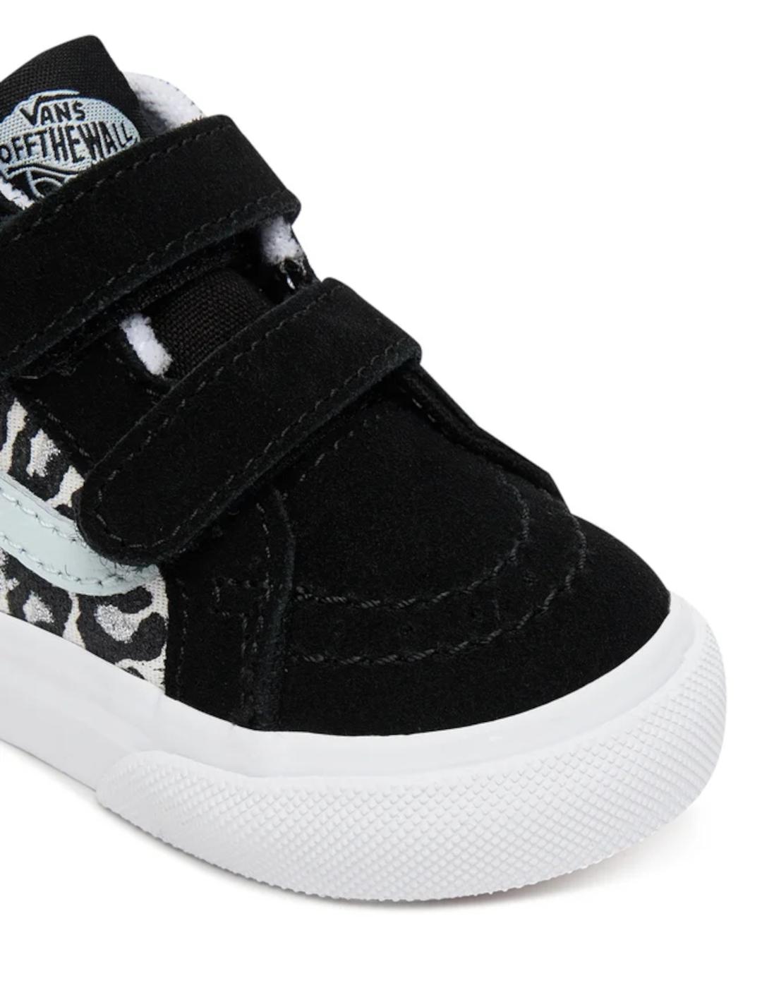 VANS SK8 REISSUE LEOPARD PASTEL BLUE