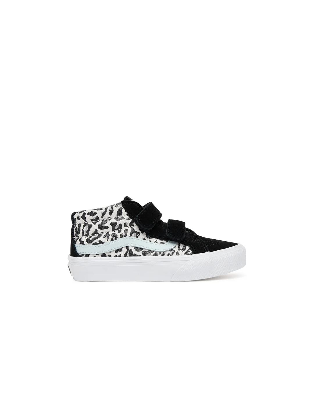 VANS SK8 REISSUE LEOPARD PASTEL BLUE