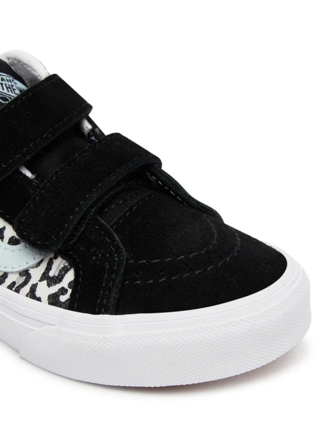 VANS SK8 REISSUE LEOPARD PASTEL BLUE