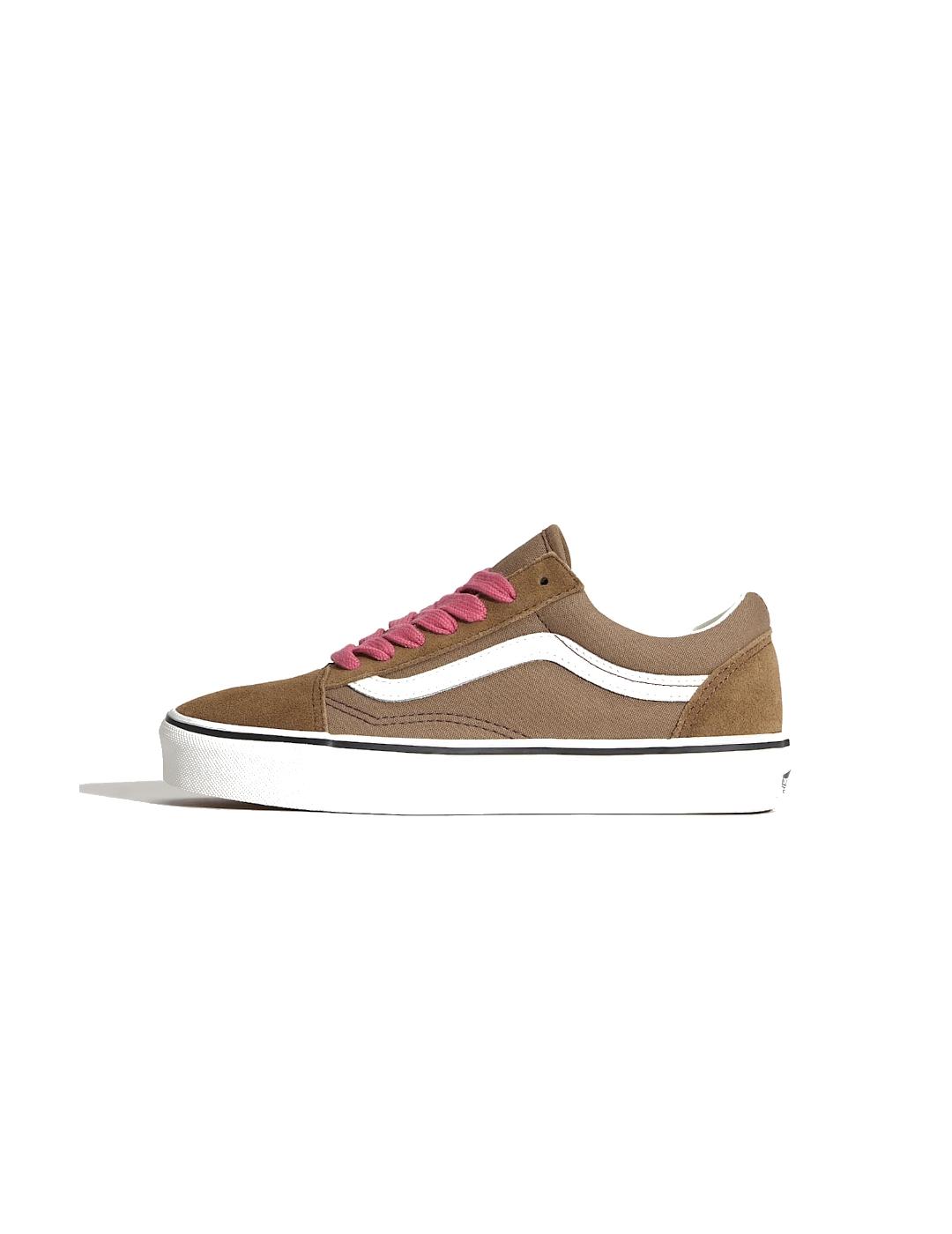 VANS OLD SKOOL POP BROWN PINK