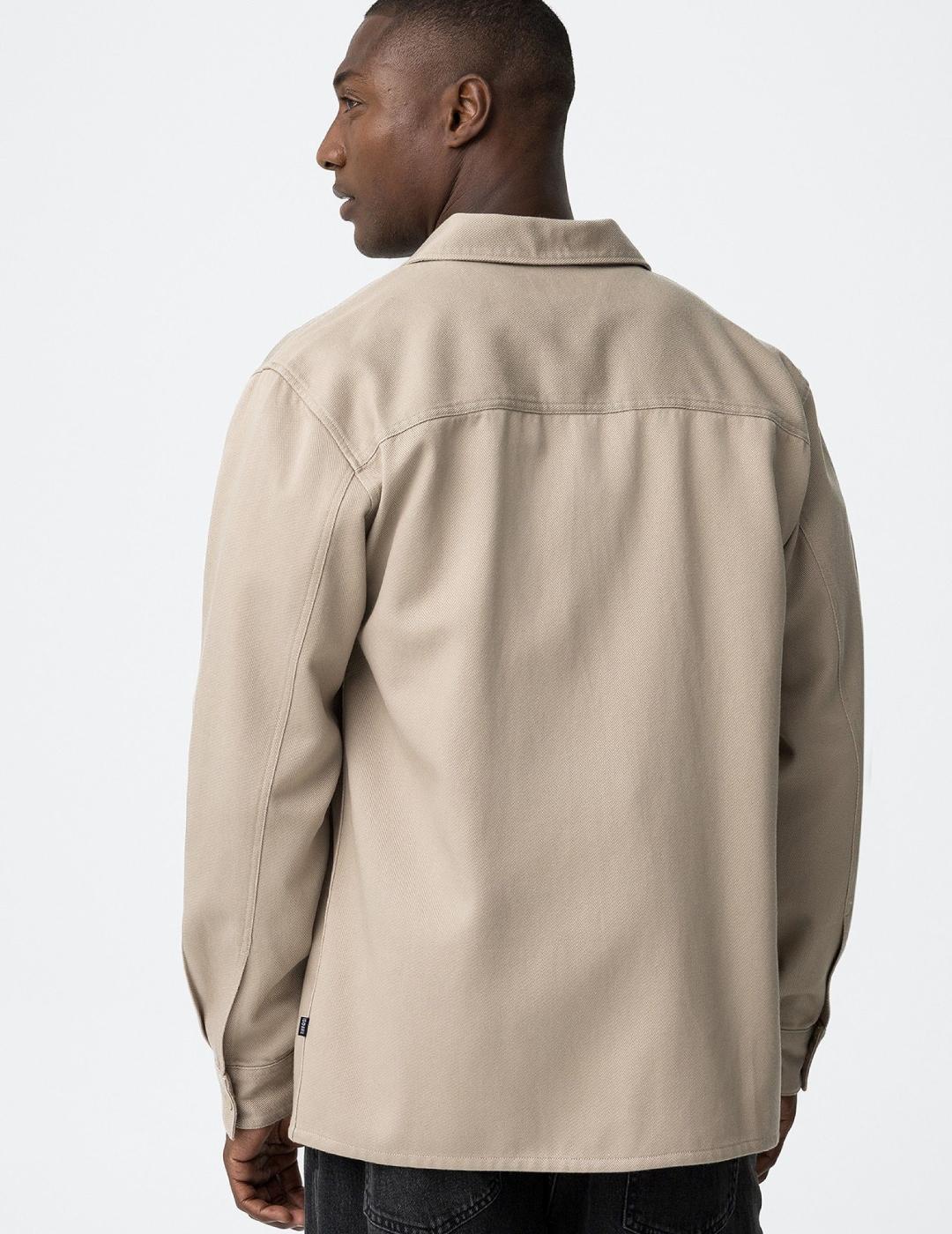 TIFFOSI CAMISA BEIGE DELANO