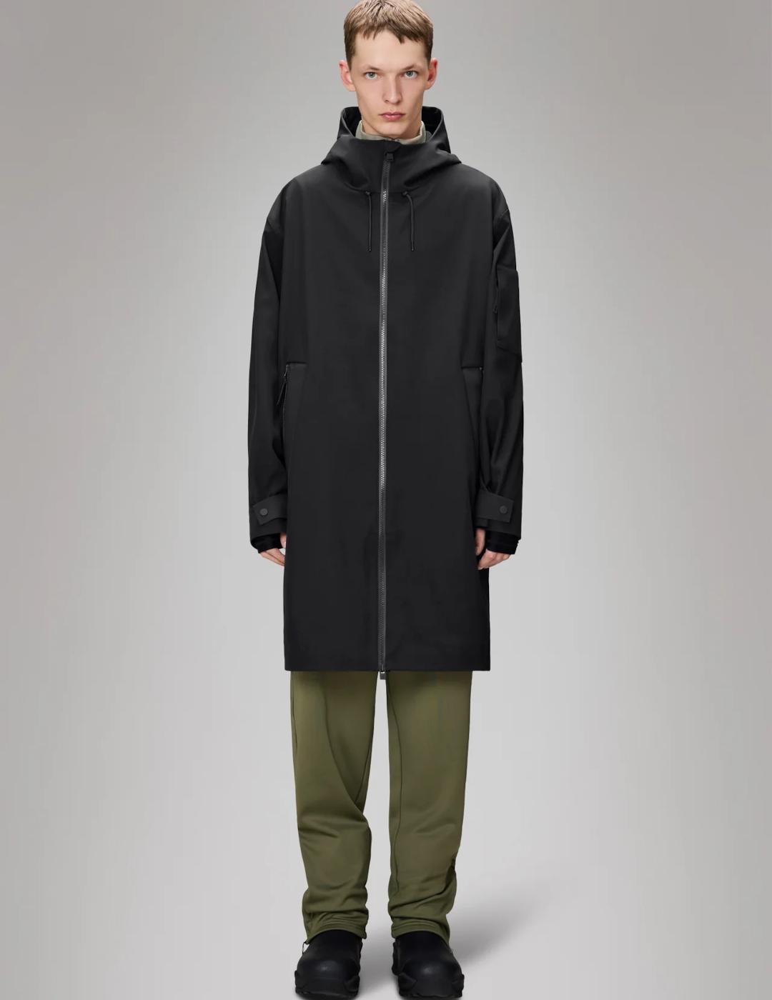 RAINS JACKET SUVA VISION SOFTSHELL NEGRA