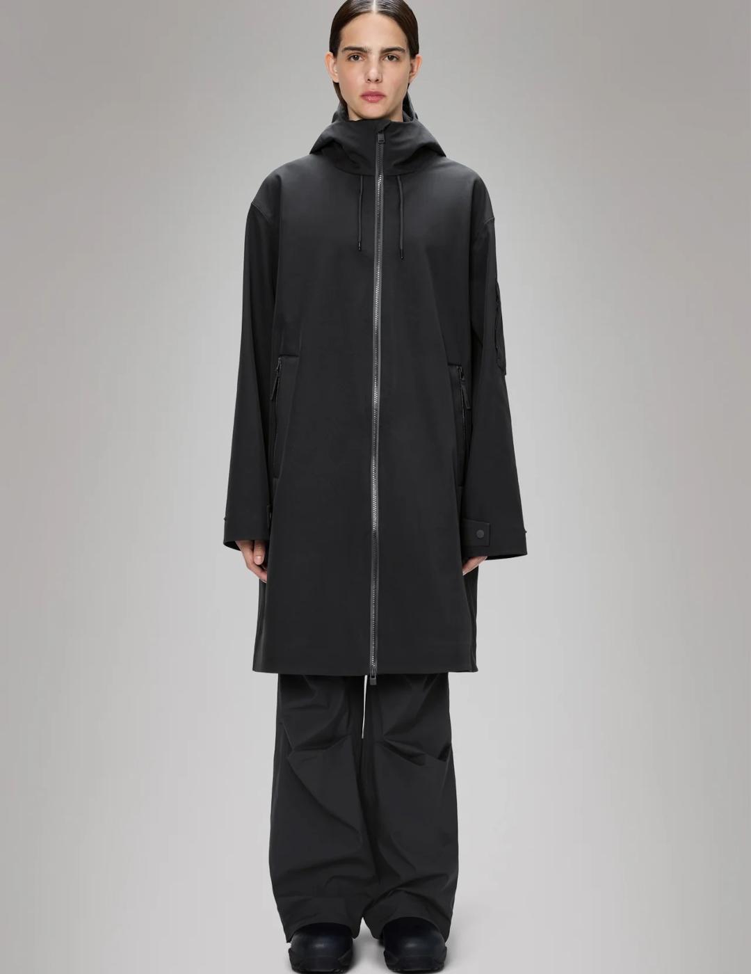 RAINS JACKET SUVA VISION SOFTSHELL NEGRA