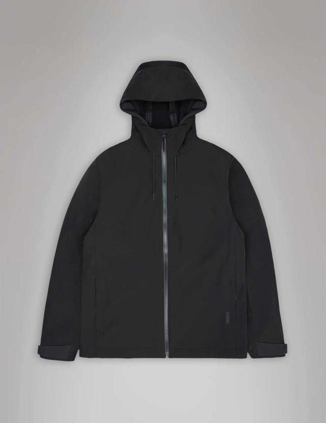 RAINS JACKET SUVA SOFTSHELL NEGRA