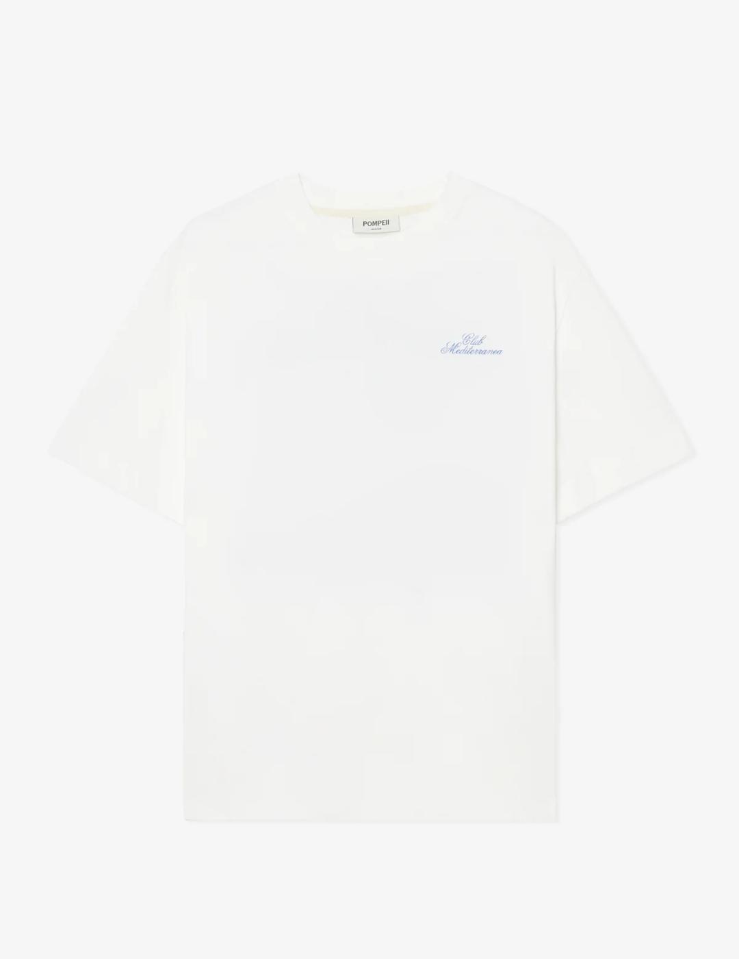 POMPEII CAMISETA BLANCA CLUB MEDITERRANEA