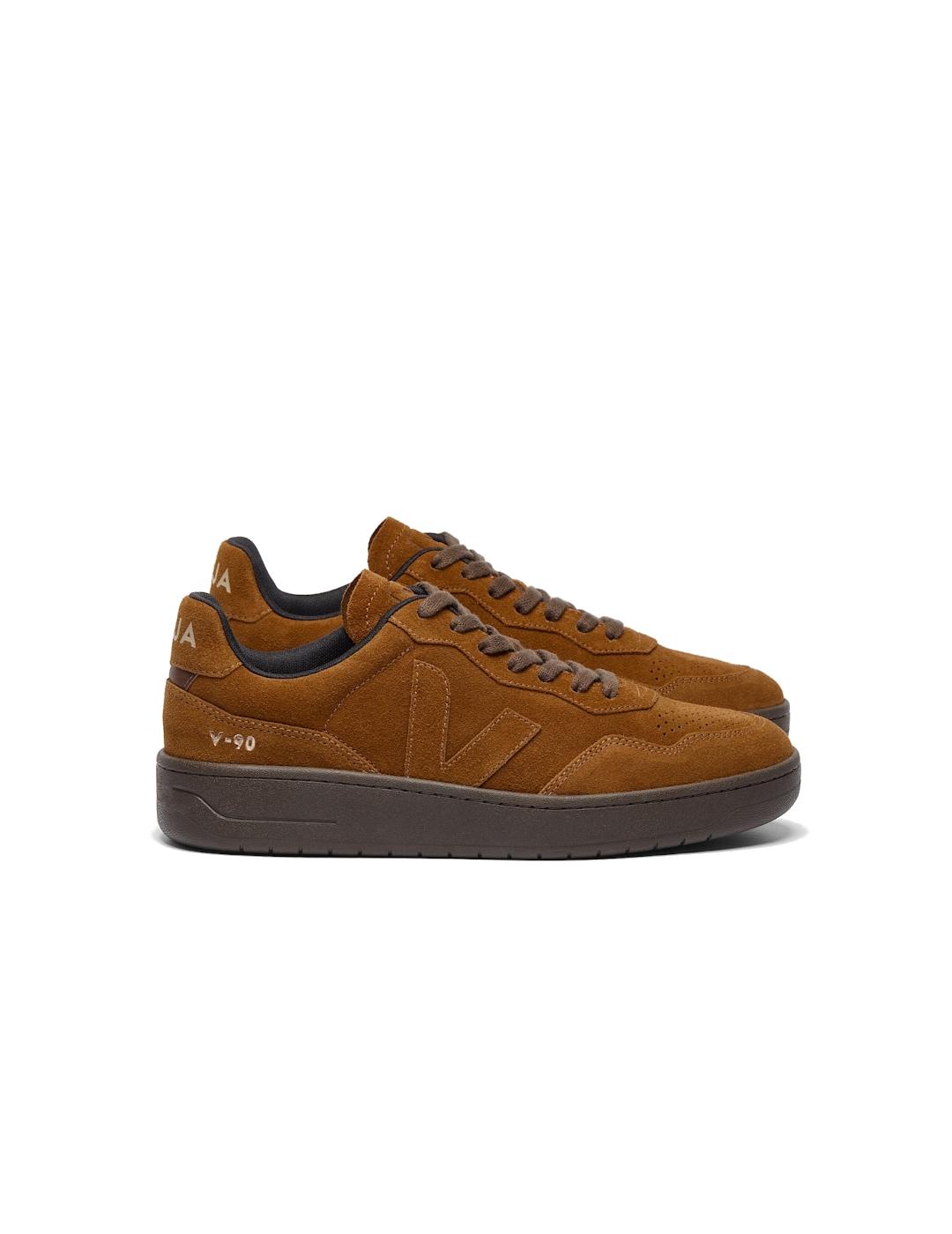 VEJA V 90 SUEDE FULL COGNAC EAGLE