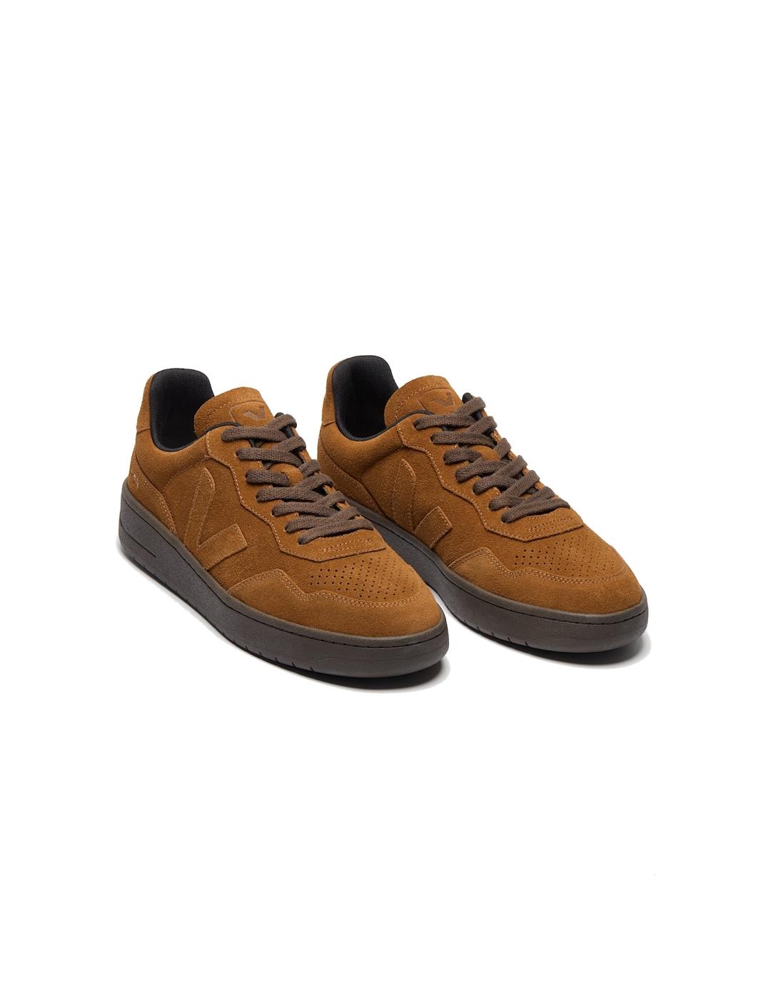 VEJA V 90 SUEDE FULL COGNAC EAGLE