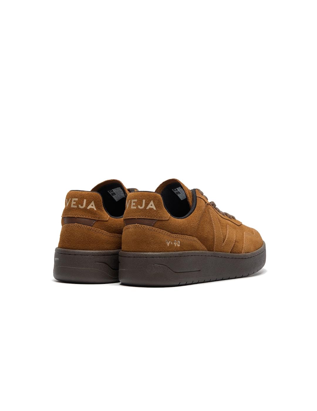 VEJA V 90 SUEDE FULL COGNAC EAGLE