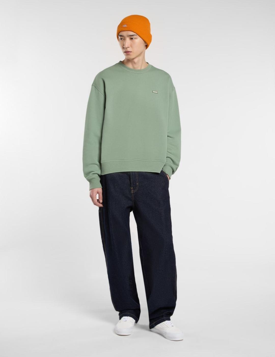 DICKIES SUDADERA VERDE CLANCY BB