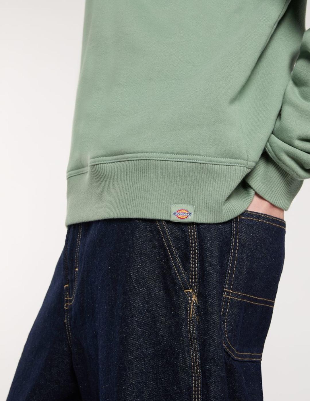 DICKIES SUDADERA VERDE CLANCY BB