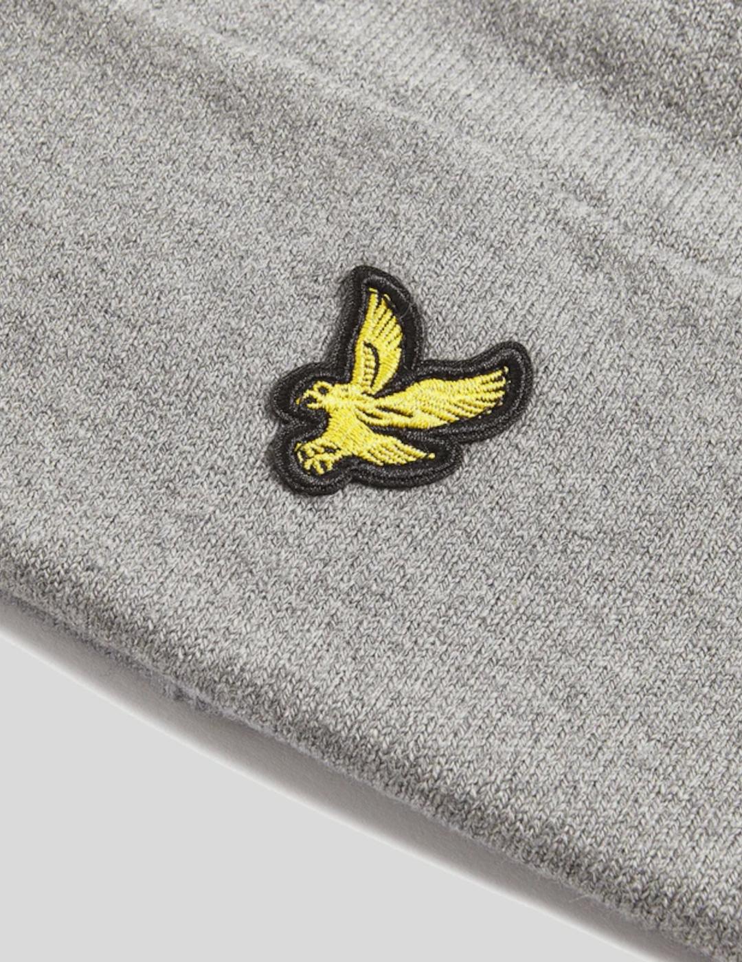 LYLE&SCOTT GORRO LANA GRIS