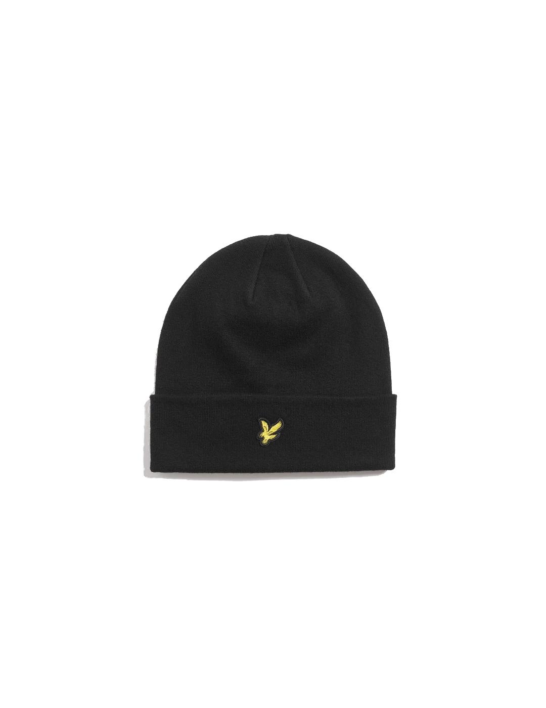 LYLE&SCOTT GORRO LANA NEGRO