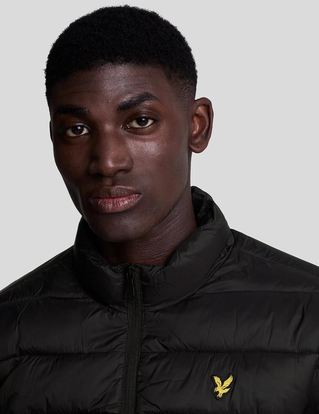 LYLE&SCOTT CAZADORA NEGRO PLUMAS