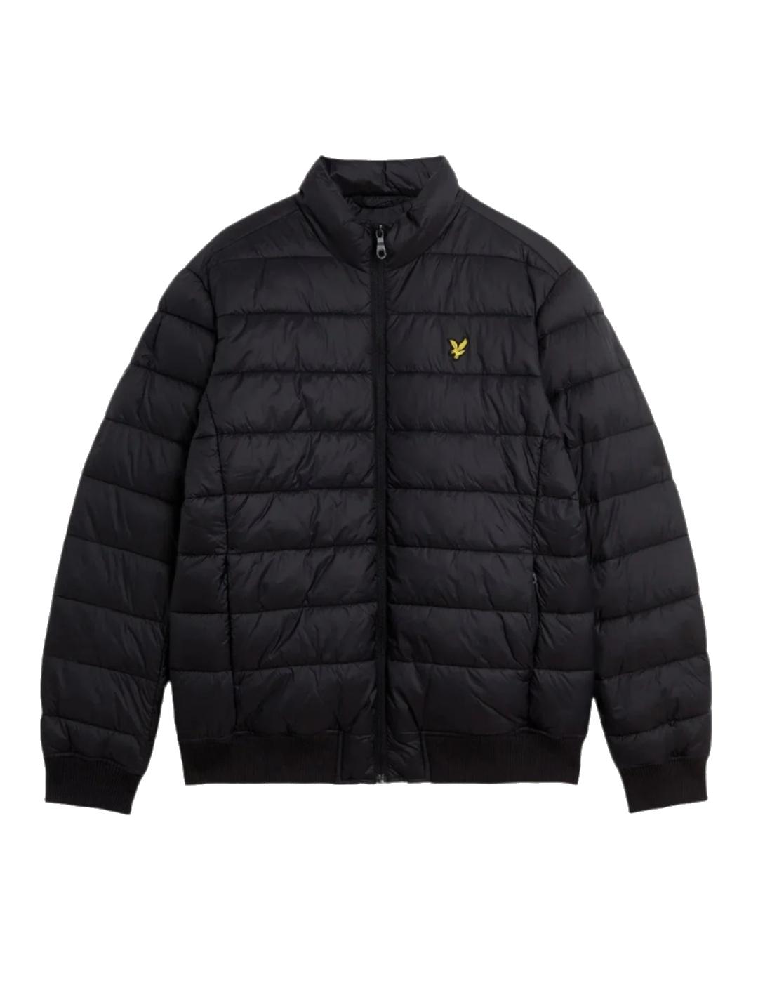 LYLE&SCOTT CAZADORA NEGRO PLUMAS