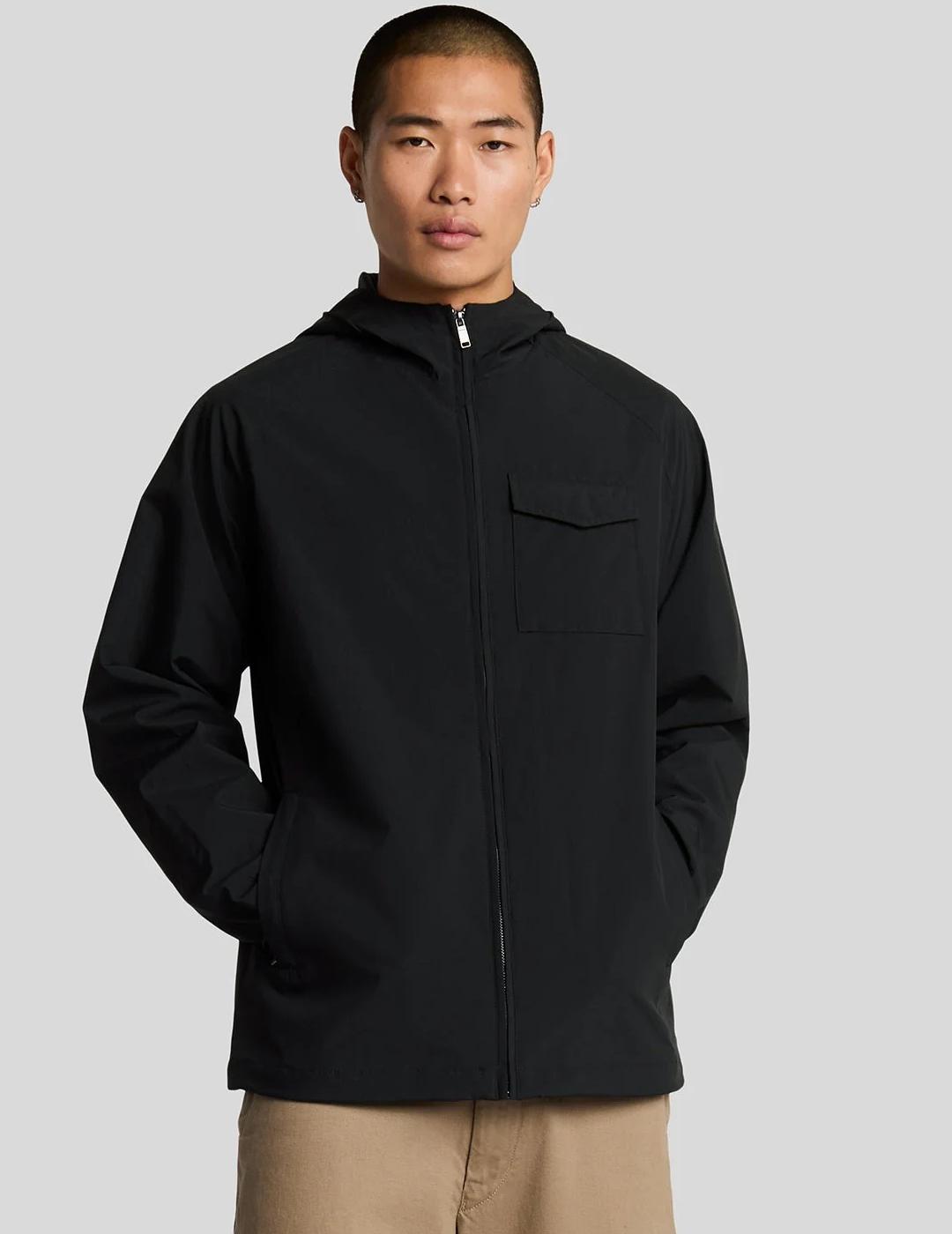 LYLE&SCOTT CAZADORA NEGRA SHELL