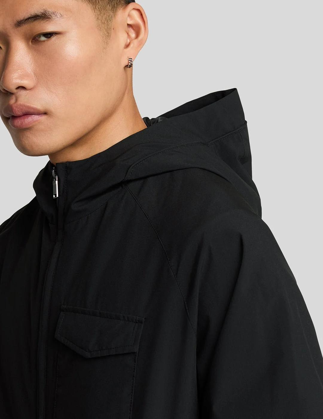 LYLE&SCOTT CAZADORA NEGRA SHELL