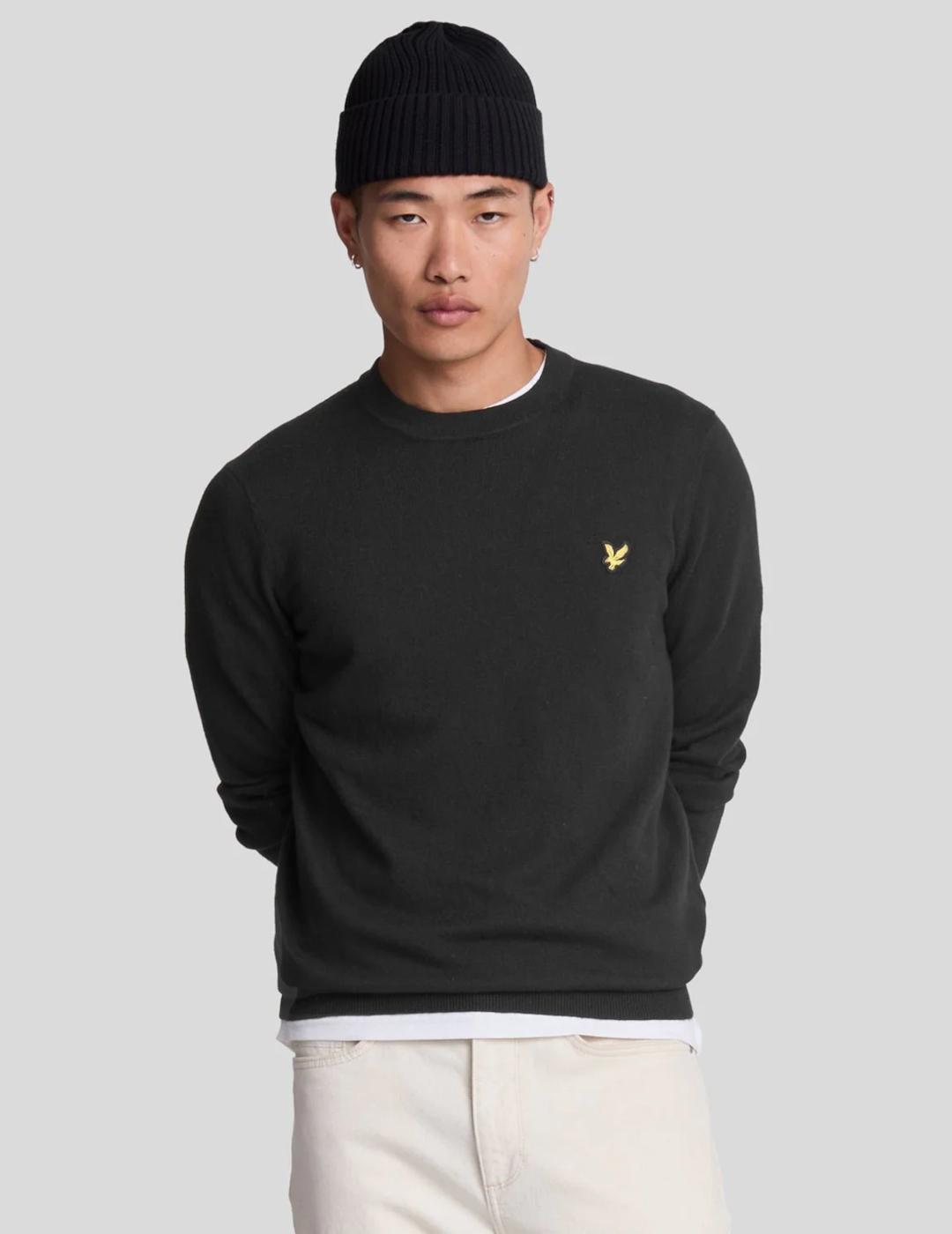 LYLE&SCOTT JERSEY NEGRO JUMPER