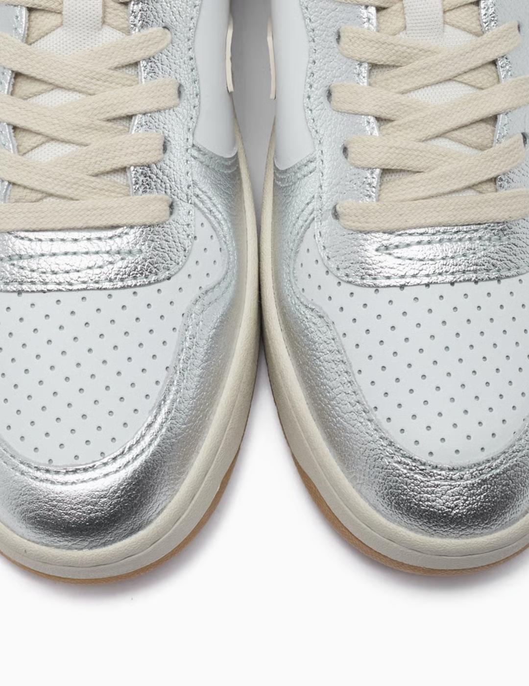 VEJA ZAPATILLA V10 WHITE PIERRE SILVER