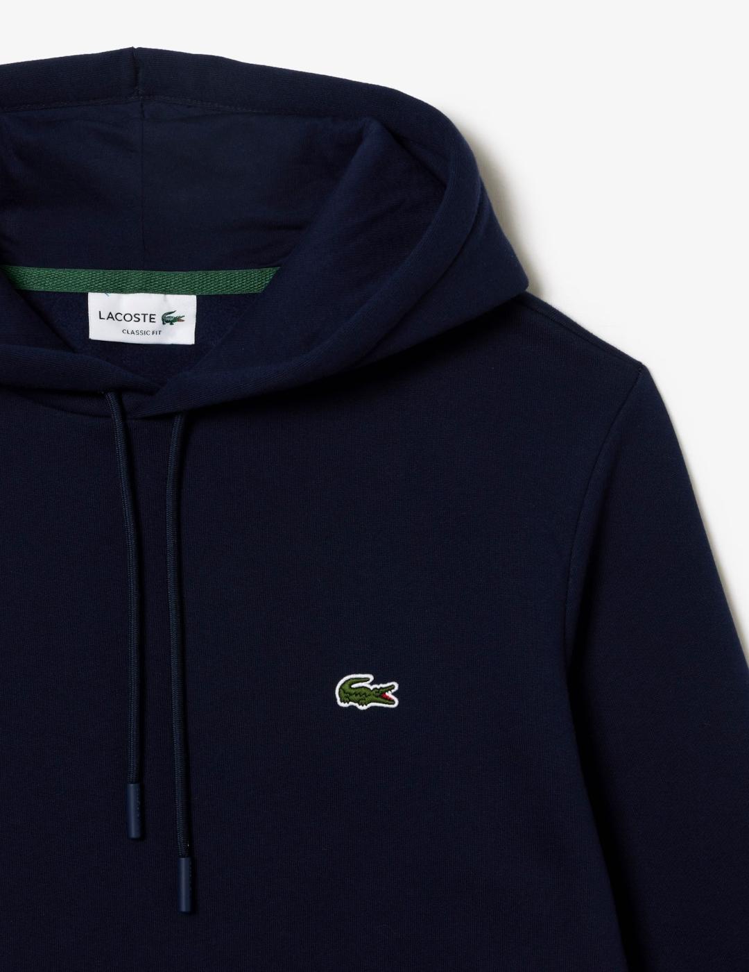 LACOSTE SUDADERA CAPUCHA MARINO