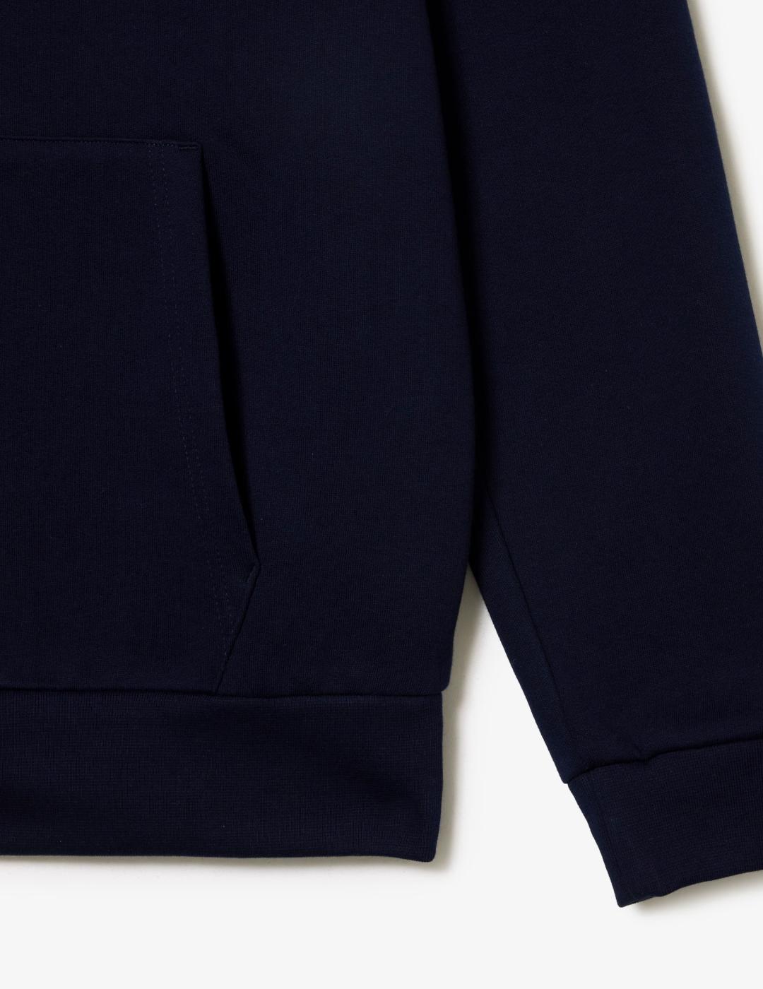 LACOSTE SUDADERA CAPUCHA MARINO