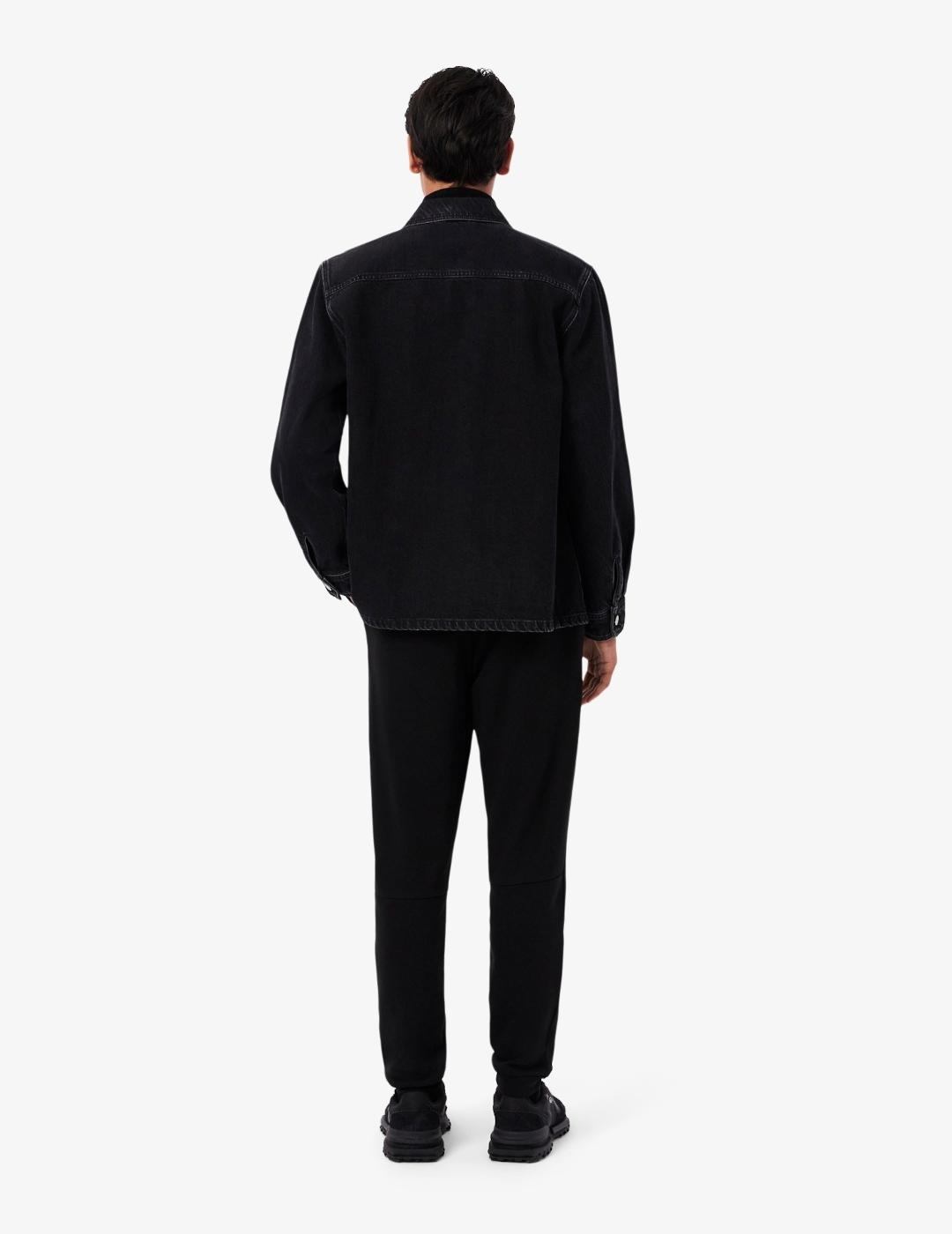 LACOSTE PANTALÓN CHÁNDAL NEGRO