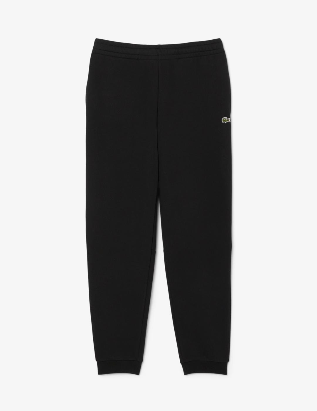 LACOSTE PANTALÓN CHÁNDAL NEGRO