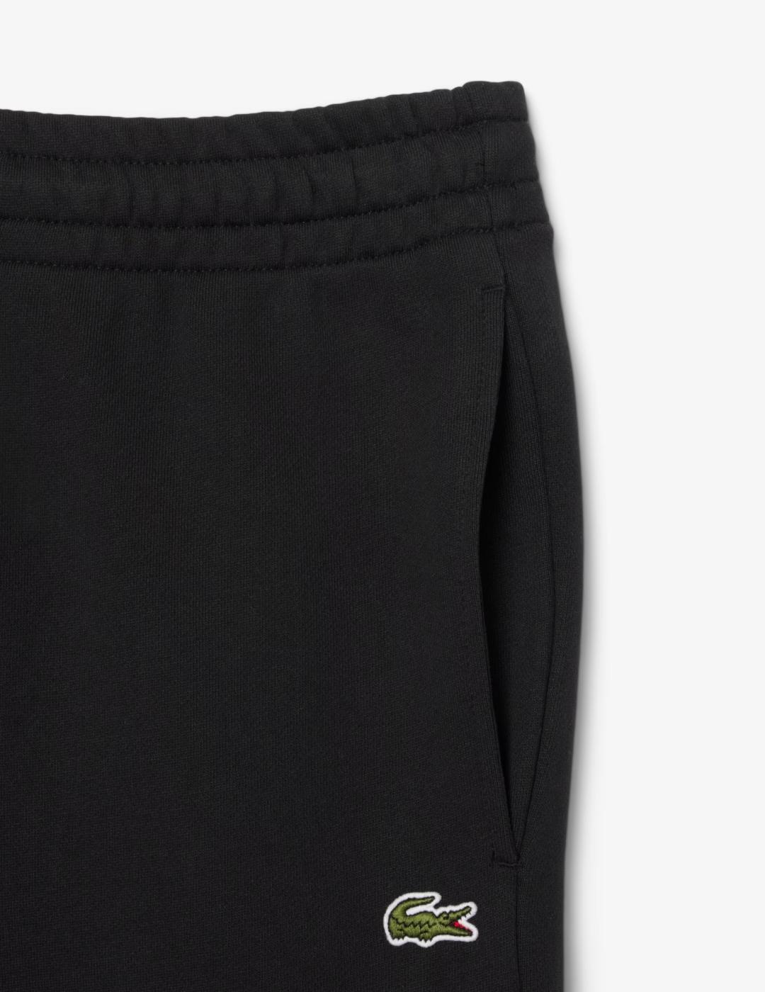 LACOSTE PANTALÓN CHÁNDAL NEGRO