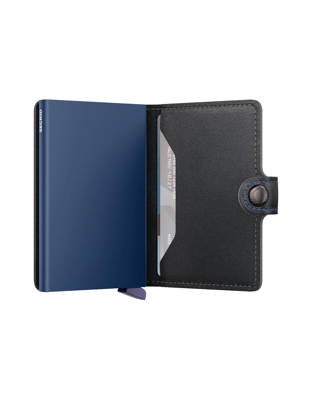 SECRID MINIWALLET BLACK NAVY