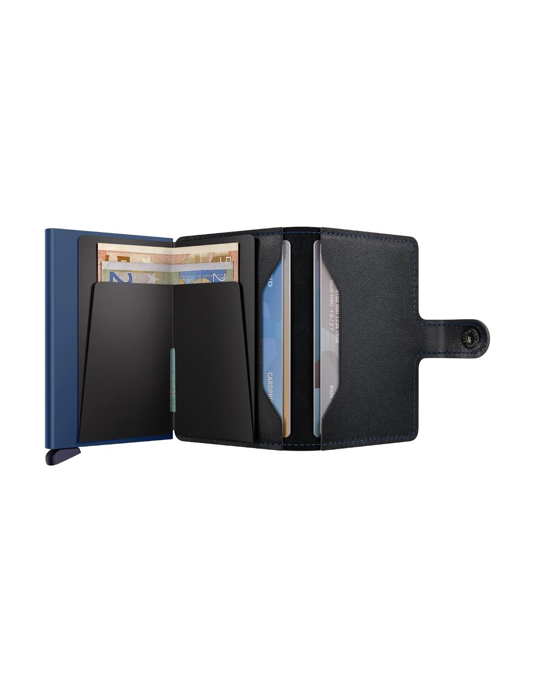 SECRID MINIWALLET BLACK NAVY