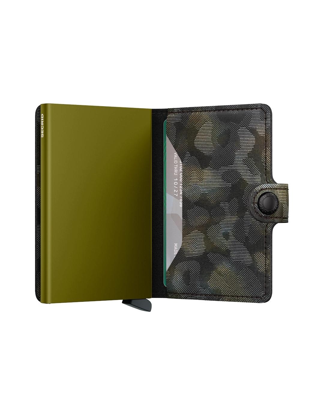 SECRID MINIWALLET JUNGLE MOSS