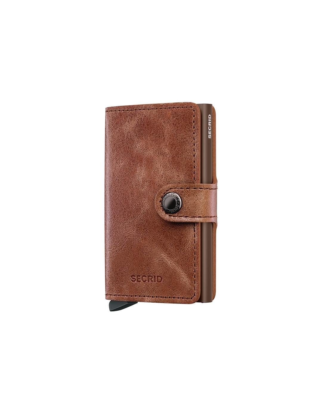 SECRID MINIWALLET COGNAC BROWN