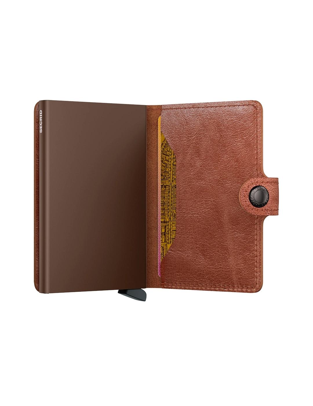 SECRID MINIWALLET COGNAC BROWN