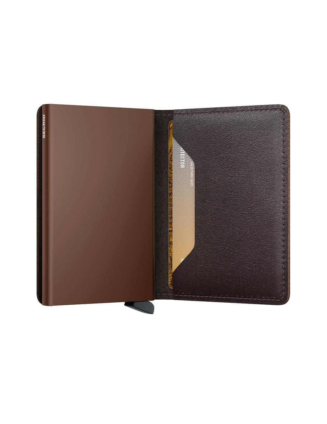 SECRID SLIMWALLET CHOCOLATE