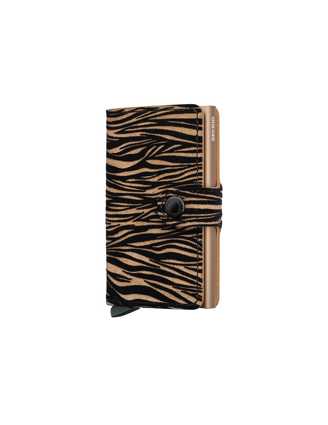 SECRID MINIWALLET ZEBRA BEIGE