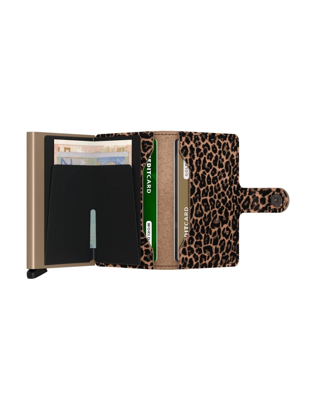 SECRID MINIWALLET LEO BEIGE