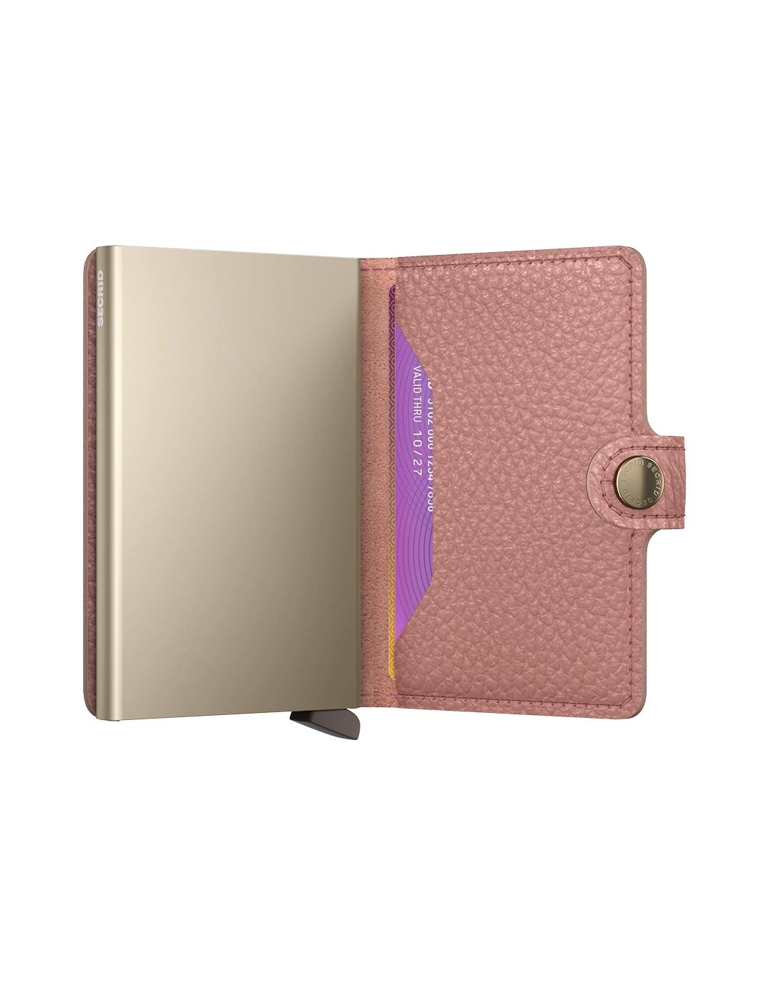 SECRID MINIWALLET PEBBLE ROSE